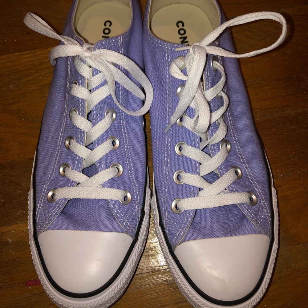Lavender Low-Top Converse